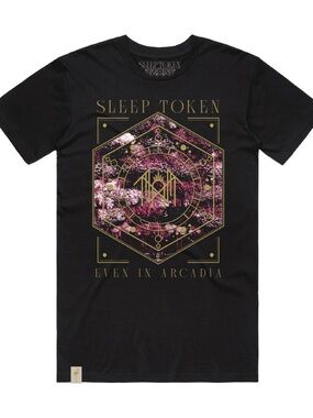 Sleep Token 'Even In Arcadia' Black Graphic Tee